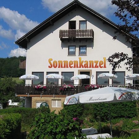 Cafe Pension Sonnenkanzel Staatsbad Brückenau Εξωτερικό φωτογραφία