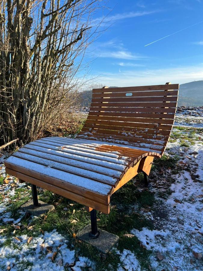 Cafe Pension Sonnenkanzel Staatsbad Brückenau Εξωτερικό φωτογραφία