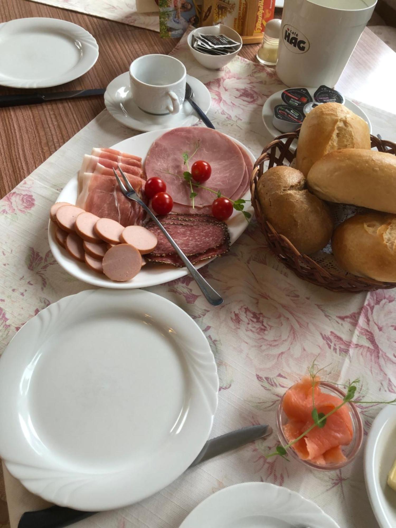 Cafe Pension Sonnenkanzel Staatsbad Brückenau Εξωτερικό φωτογραφία